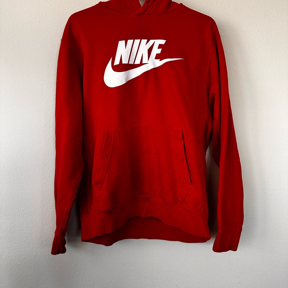 Nike Men's Red Hoodie